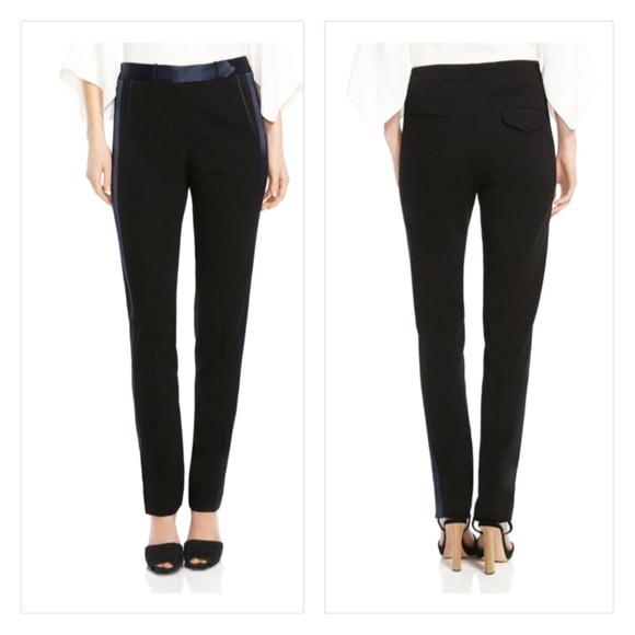 tapered tuxedo pants